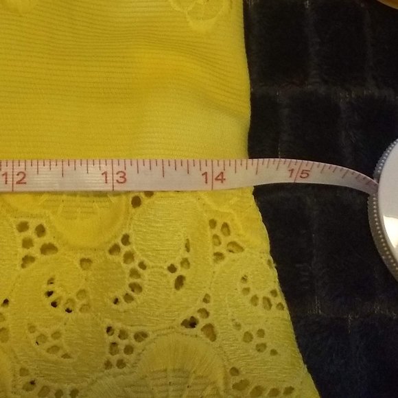 vintage 50s hand made lace floral sleeveless tunic 🎈HOST PICK🎈 - Picture 7 of 11